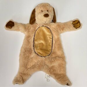 Douglas Baby Dog Lovey Tan Sshlumpie Plush Satin Paws Flat Blanket Puppy 2013